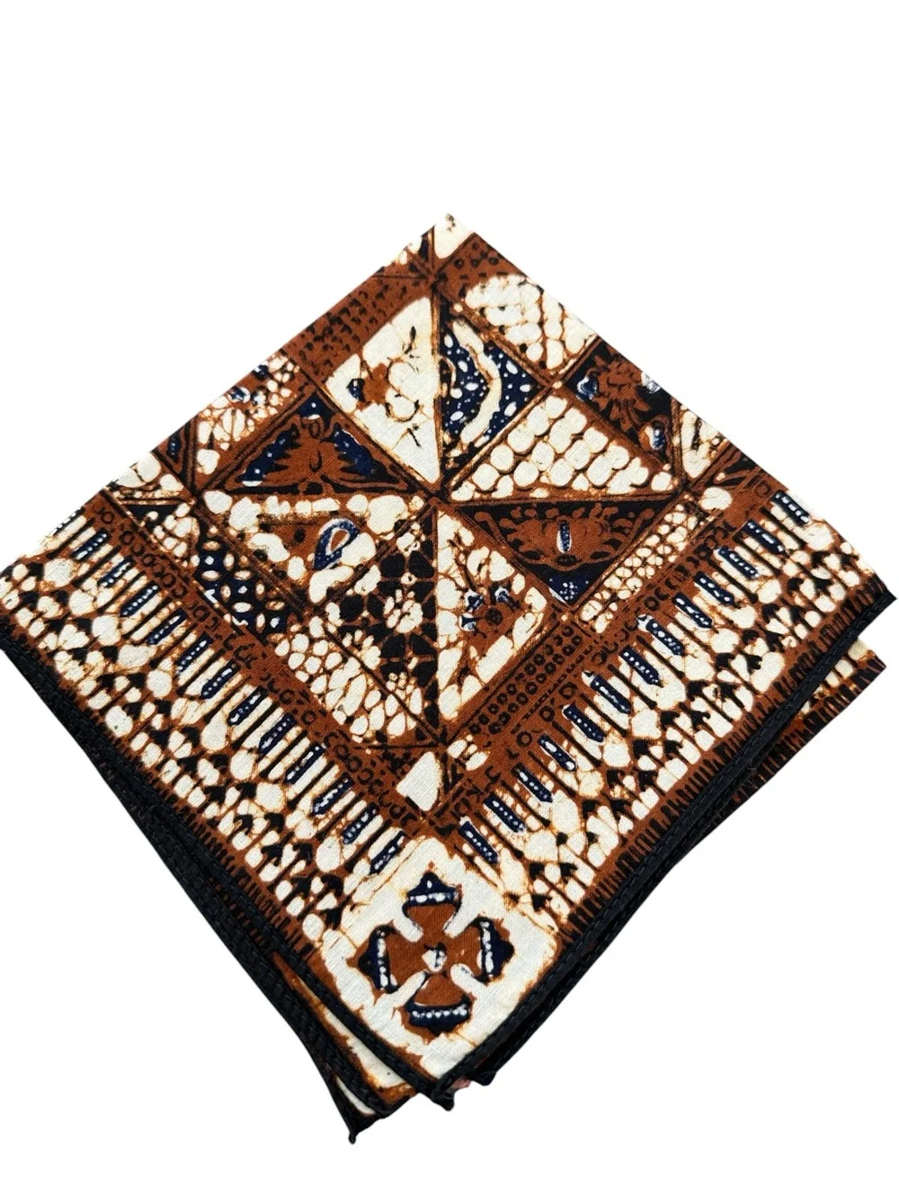 Batik Print Table Linen Set 13 Pc 1 Runner 6 Placemats 6 Napkins